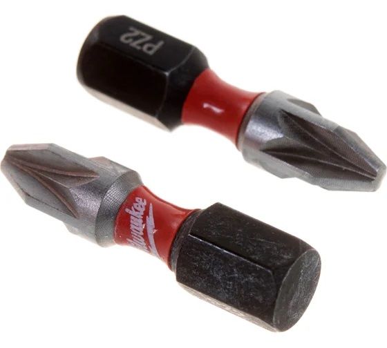 MILWAUKEE Насадка SHOCKWAVE PZ2 25 мм 2 шт