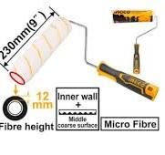 INGCO Валик малярный INDUSTRIAL 230 мм/ ворс 12 мм микроволокно