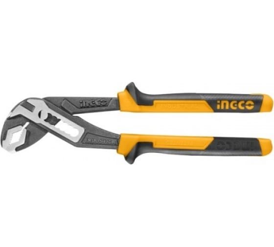 INGCO Клещи переставные INDUSTRIAL 250мм 10" CrV/ захват 40мм