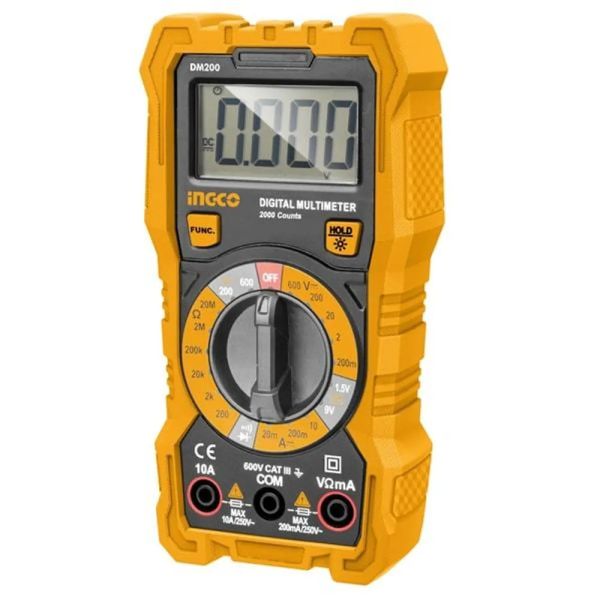 INGCO Мультиметр цифровой DM200