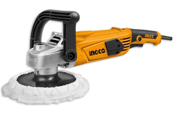 INGCO Машина полировальная с регулировкой оборотов INDUSTRIAL 1400Вт 180мм