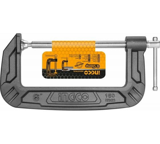 INGCO Струбцина G-типа INDUSTRIAL 6" 150 мм