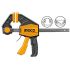 INGCO Струбцина быстрозажимная INDUSTRIAL 18" 63х450 мм