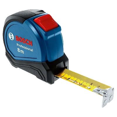 BOSCH Рулетка с автостопом Professional 8м х 27мм 1600A01V3S