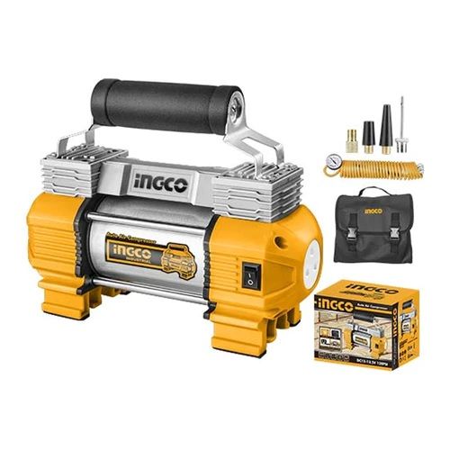 INGCO Компрессор автомобильный 12В/ 140 PSI 10 бар/ 35л/мин