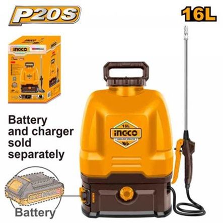 INGCO Опрыскиватель аккумуляторный ранцевый 20W Li-Ion SOLO/ 16 л