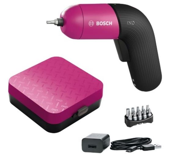 BOSCH Шуруповерт аккумуляторный IXO VI COLOR