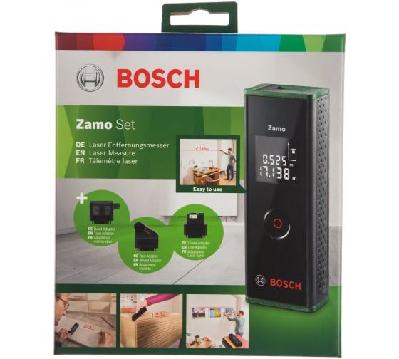 BOSCH Дальномер лазерный Zamo III Set