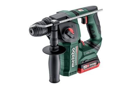 METABO Перфоратор аккумуляторный  POWERMAXX BH 12 BL 16/12W 4Ач 2шт/SDS-plus/Max сила удара - 1,3 Дж