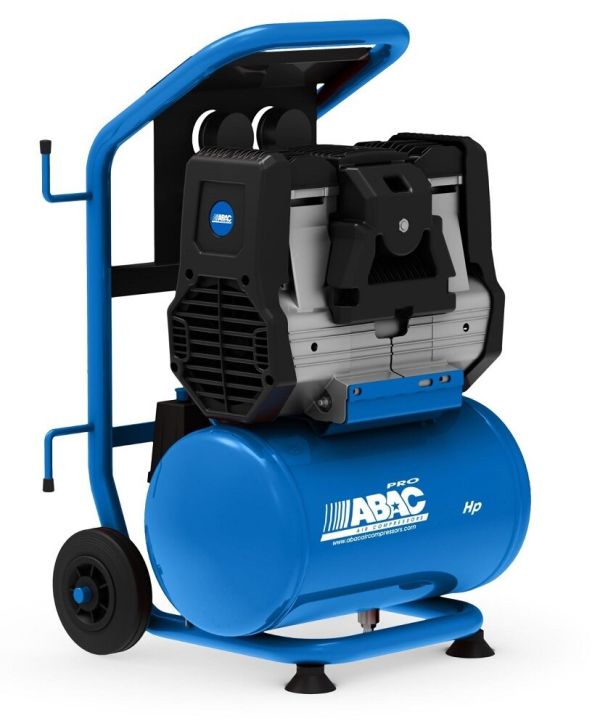 ABAC Компрессор поршневой бесшумный безмасляный портативный Hockenheim OS20P