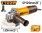 INGCO Машина углошлифовальная INDUSTRIAL Ø125мм 1100W