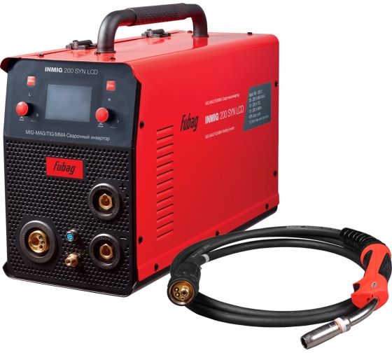 FUBAG Инвертор сварочный полуавтомат INMIG200 SYN LCD