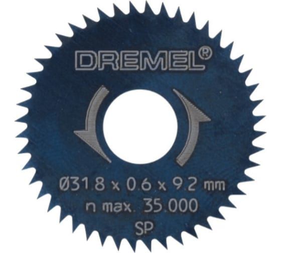 DREMEL Диск для продольной и поперечной резки для мини-пилы 670