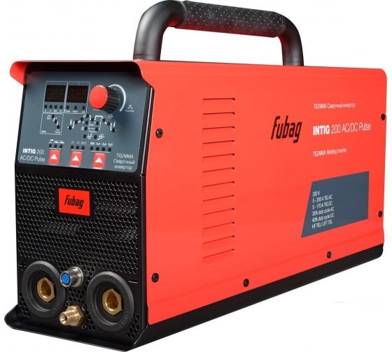 FUBAG Инвертор сварочный INTIG200 AC/DC PULS с горелкой FB TIG26 5P 4м арт.31412.1