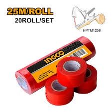 INGCO Набор красной ленты для степлера  20x25м 20 рулонов