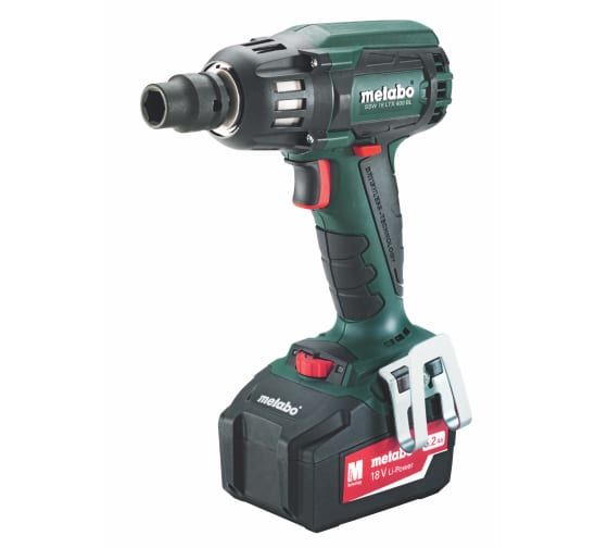 METABO Гайковерт аккумуляторный ударный SSW 18 LTX 400 BL