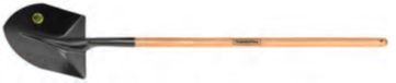 TRAMONTINA Лопата штыковая с круглым остриём с деревянным черенком 120 см