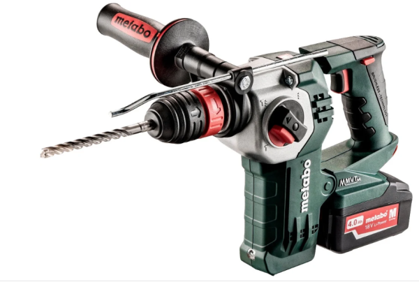METABO Перфоратор аккумуляторный  KHA 18 LTX BL 24 Quick/18W 4Ач 2шт/SDS-plus/Max сила удара - 2,2 Д