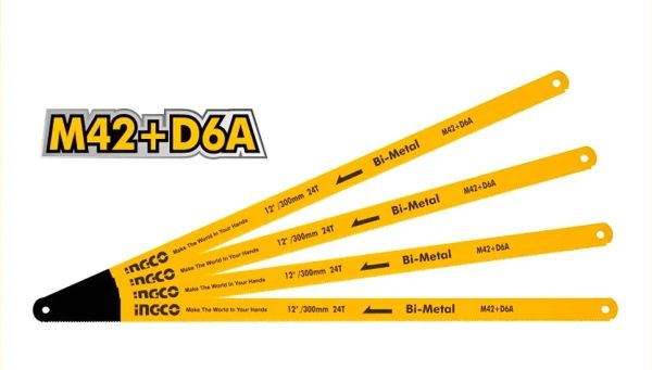 INGCO Полотно биметаллическое по металлу INDUSTRIAL 300 мм 5 шт
