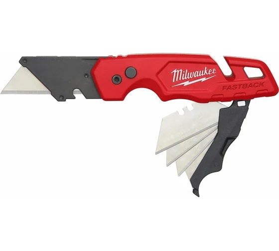 MILWAUKEE Нож складной Fastback с отсеком для хранения лезвий